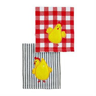 Chicken Scrubber Dishcloth Set