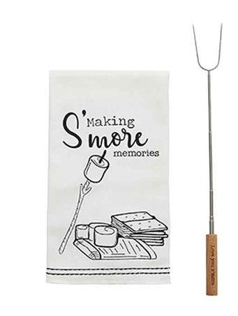 Making S'more Memories Towel & Roasting Stick Set