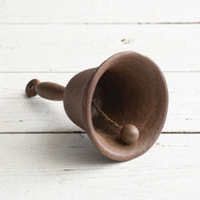 Load image into Gallery viewer, Antiqued Hand Bell side
