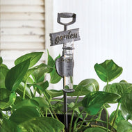 Garden Shovel Rain Gauge Garden Pick