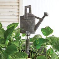 Watering Can Rain Gauge Garden Pick