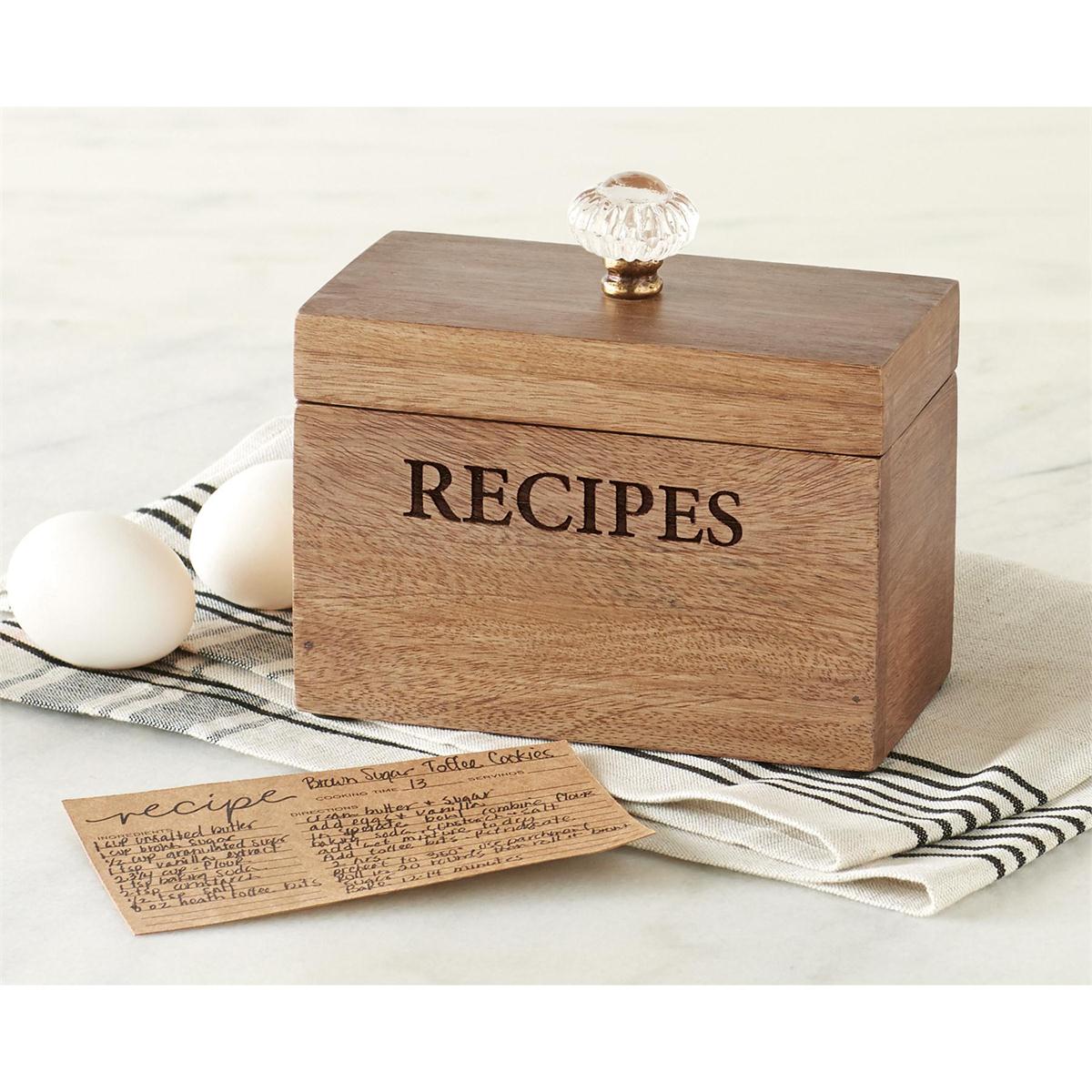 Door Knob Recipe Box Set