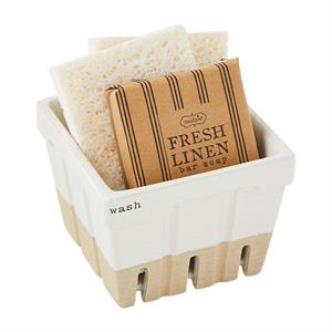 Wash Soap & Sponge Basket Set