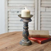 Load image into Gallery viewer, Distressed Candle Stand #2
