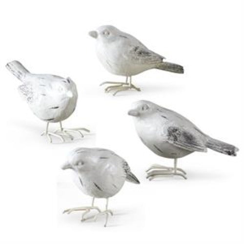 White Sugared Birds