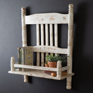 Farmhouse Chair Shelf