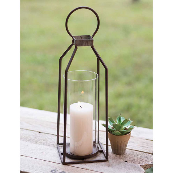 Greenville Pillar Candle Lantern - 2 Sizes (store pick up only)