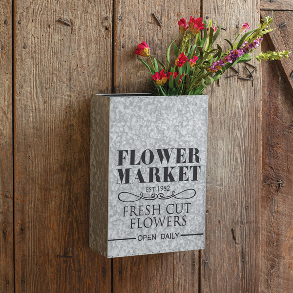 Flower Market Wall Pocket_CLEARANCE