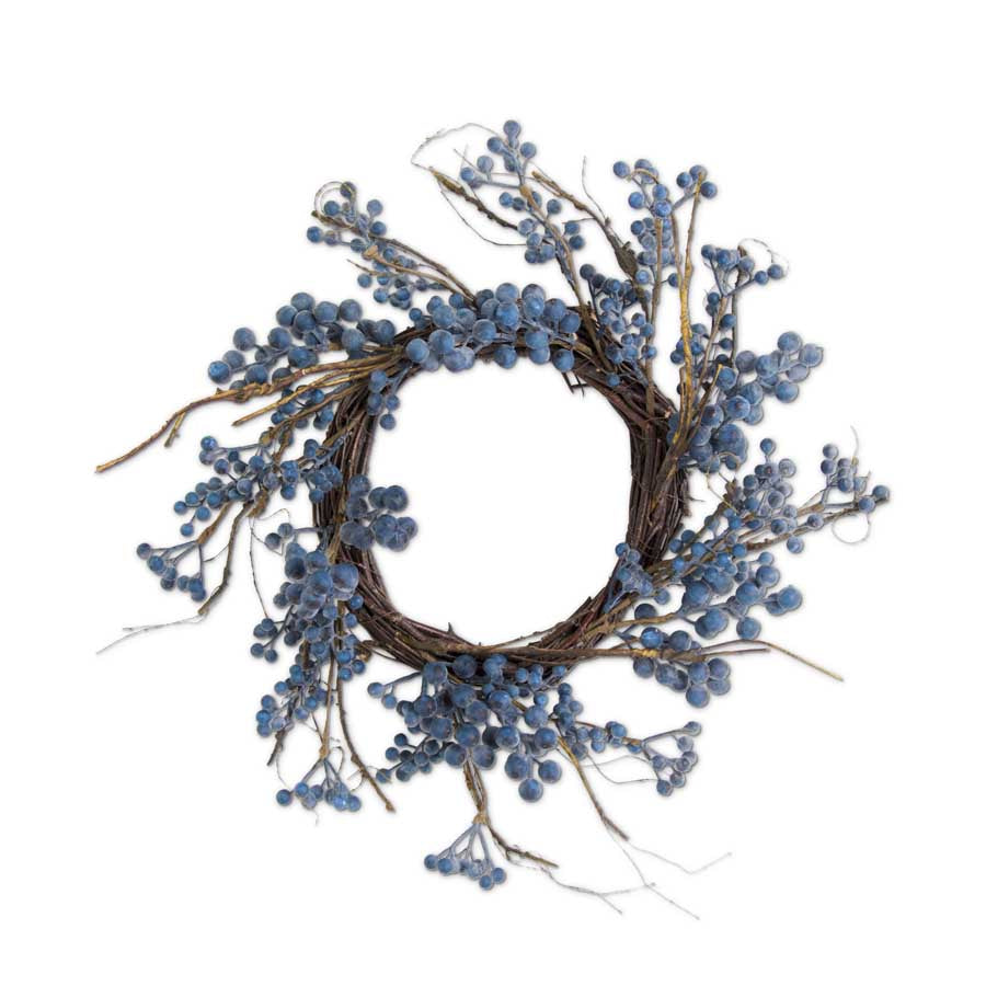 Powdered Concord Grape Wreath