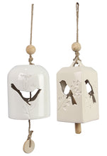 Load image into Gallery viewer, White Ceramic Wind Chime
