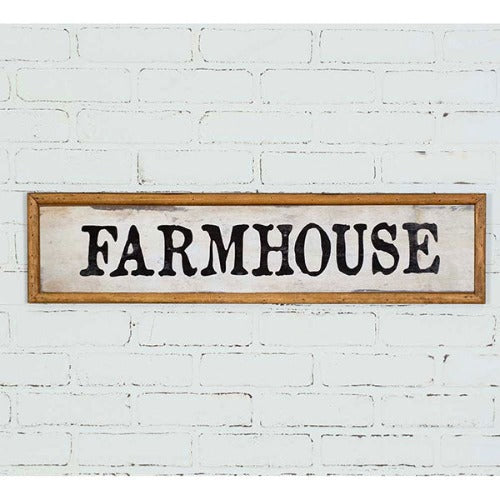 Farmhouse Wood Wall Sign