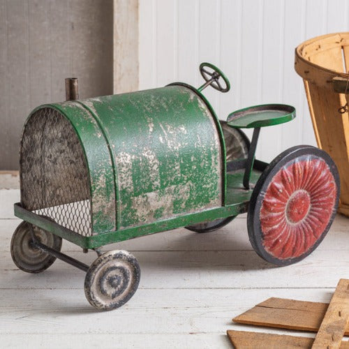 Rusty Green Tractor