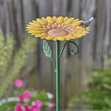 Load image into Gallery viewer, Sunflower Birdbath/Seed Tray
