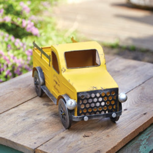 Yellow Springtime Truck front