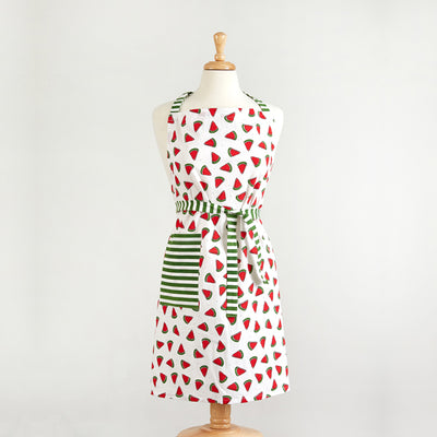 Watermelon Stripe Apron