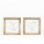 Reversible Kids/Mom Framed Sign