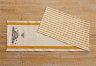 Bee Hive & Stripes Reversible Table Runner