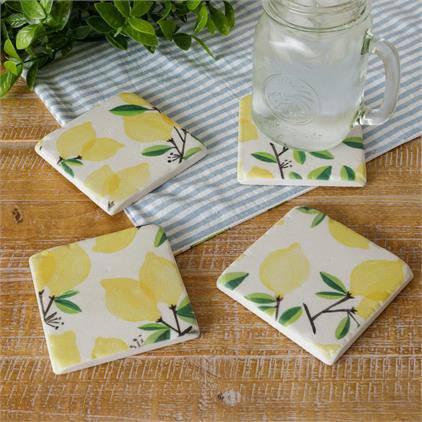 Lemon Coasters