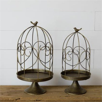 Brass Bird Cages - 2 Sizes