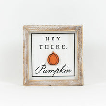 Load image into Gallery viewer, Reversible Tomb/Pumpkin Block Sign
