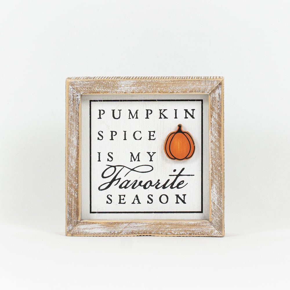 Reversible If You've Got It, Haunt It/Pumpkin Spice Block Sign_CLEARANCE