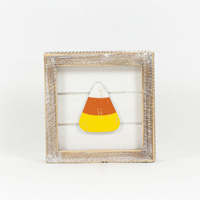 Reversible Candy Corn/Pumpkin Block Sign_CLEARANCE