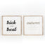 Reversible Trick Or Treat/Autumn Is My Favorite Color Block Sign