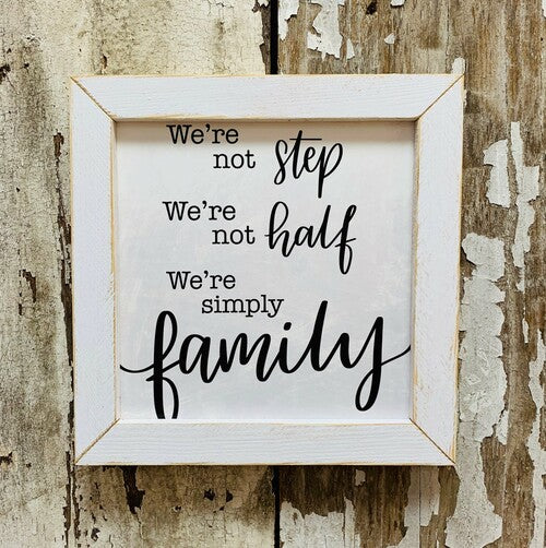 Simply Family Sign