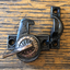 Antique Eagle Decorative Cast Iron & Bronze Window Sash Lock - 2" apart