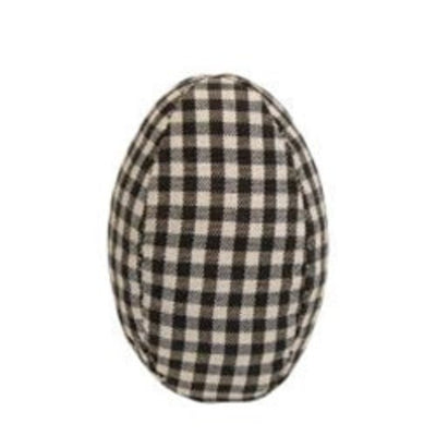 Black & White Gingham Egg_CLEARANCE