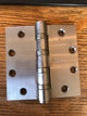 Stanley FBB188  Five Knuckle Ball Bearing Door Hinge - 4½" x 4½"