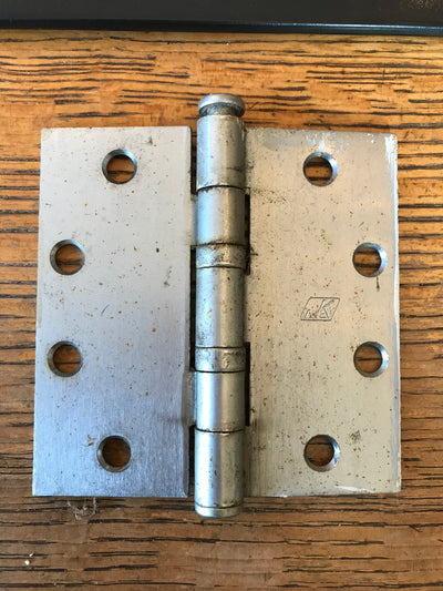 McKinney Commercial Steel Ball Bearing Door Hinge - 4½" x 4½"