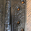 Antique Decorative Cast Iron Steeple Tip Door Hinge - 4" x 4"