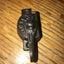 Antique Decorative Cast Iron Window Sash Lock Without Keeper - 2⅝"