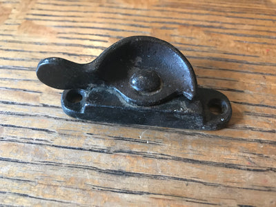 Antique Steel Window Sash Lock - No Keeper - 2⅝"