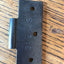 Antique Cast Iron Door Hinge, Half Only - 3½" x 3" back