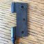 Antique Cast Iron  Door Hinge, Left Half Only - 3" x 2½" back