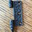 Antique Cast Iron  Door Hinge, Right Half Only - 3" x 2½" front