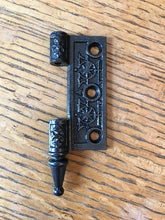 Load image into Gallery viewer, Antique Cast Iron  Door Hinge, Right Half Only - 3&quot; x 2½&quot; front
