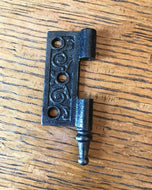 Antique Cast Iron  Door Hinge, Left Half Only - 3