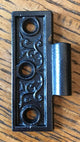 Antique Cast Iron  Door Hinge, Half Only - 3" x 2½" front