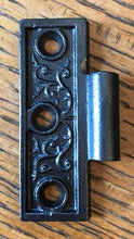 Load image into Gallery viewer, Antique Cast Iron  Door Hinge, Half Only - 3&quot; x 2½&quot; front
