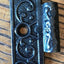 Antique Cast Iron  Door Hinge, Half Only - 3" x 2½" front
