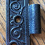 Antique Cast Iron  Door Hinge, Half Only - 3" x 2½" front