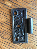 Antique Cast Iron Door Hinge, Half Only - 3