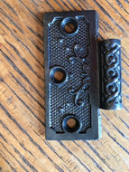 Antique Cast Iron Door Hinge, Half Only - 3