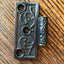 Antique Cast Iron Door Hinge, Half Only - 3" x 3"