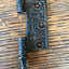 Antique Decorative Cast Iron Door Hinge - Right Half Only - 3" x 3"