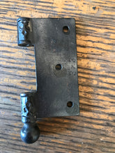 Load image into Gallery viewer, Antique Decorative Cast Iron Door Hinge - Left Half Only - 3&quot; x 3&quot;
