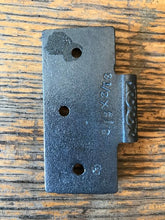 Load image into Gallery viewer, Antique Cast Iron Door Hinge - Half Only - 3½&quot; x 3½&quot; back
